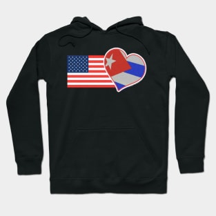 Cuba Flag T-Shirt US Flag T-Shirt Hoodie